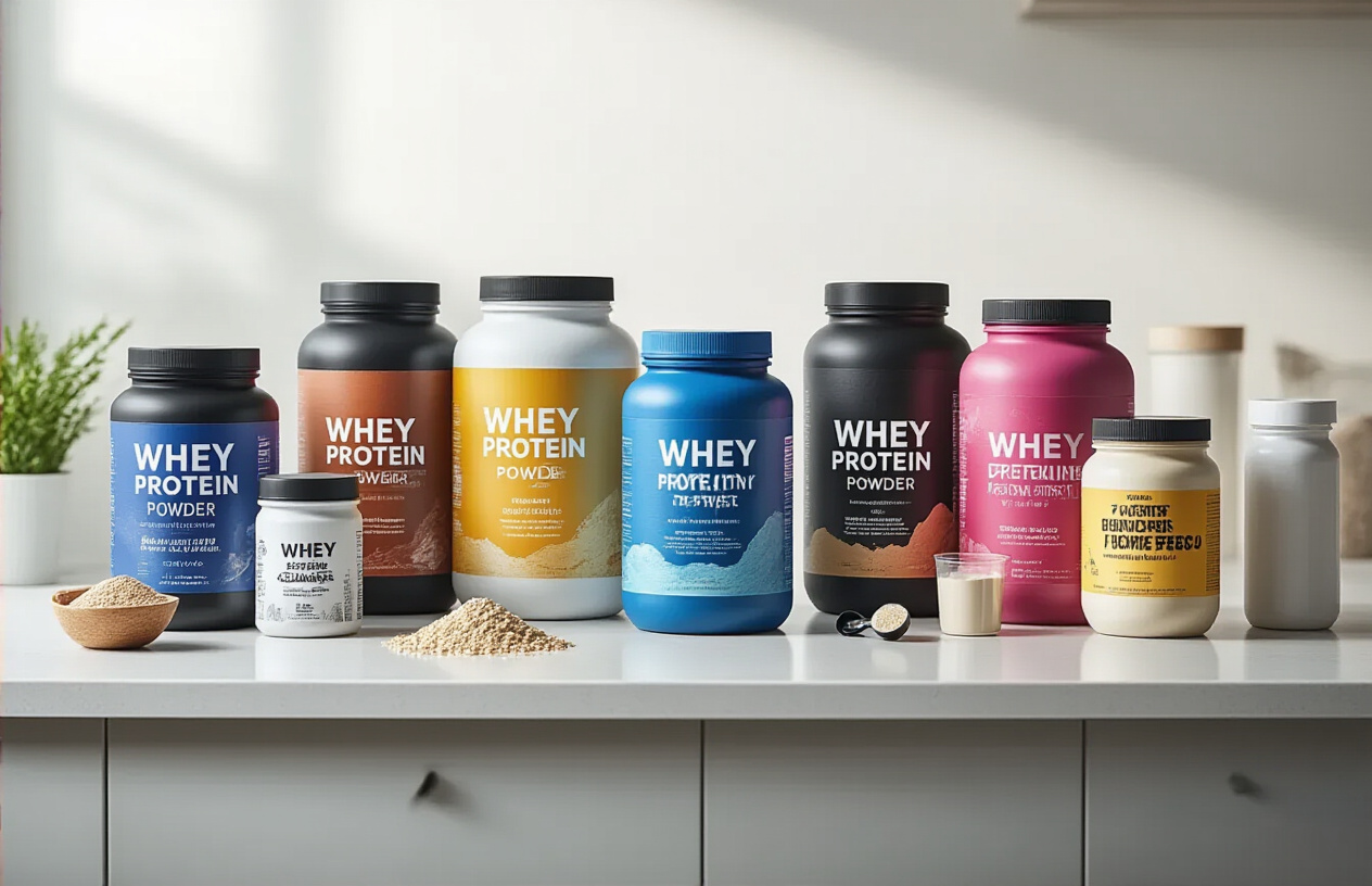 Top Whey Protein Brands Available in India