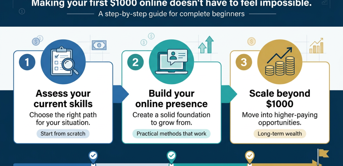How to Make Your First $1000 Online: A Step-by-Step Guide